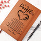 Graphic Journal: Lined Butterfly Heart - To My Daughter, Love Mom