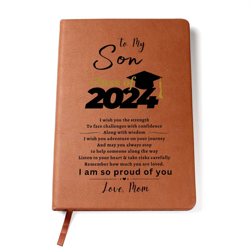 Graphic Journal: Class of 2024 - To My Son, Love Mom