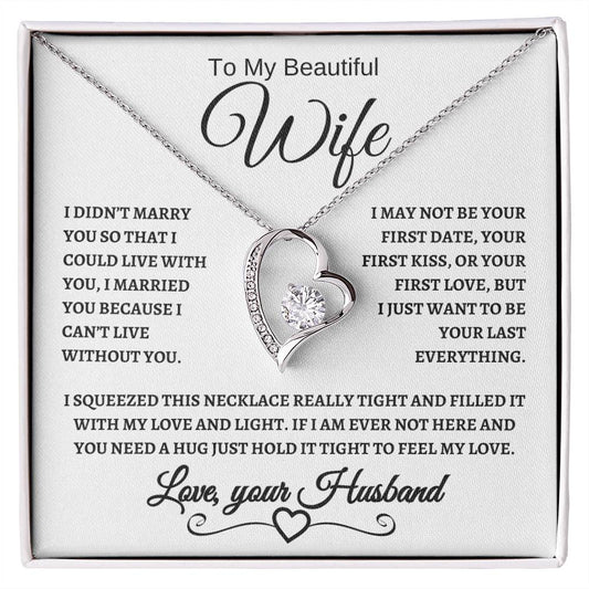 Beautiful Wife | Marry WB | Forever Love Necklace