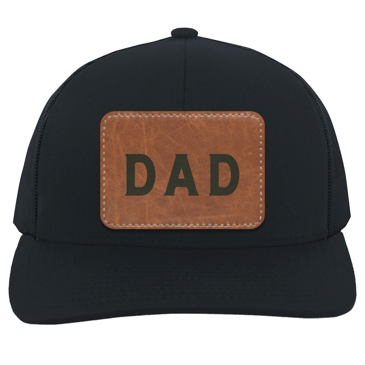 DAD | Leather Print | Trucker Hat