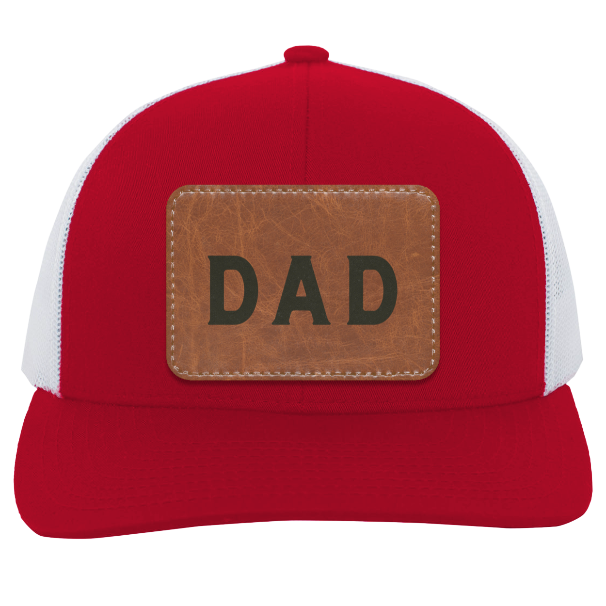 DAD | Leather Print | Trucker Hat