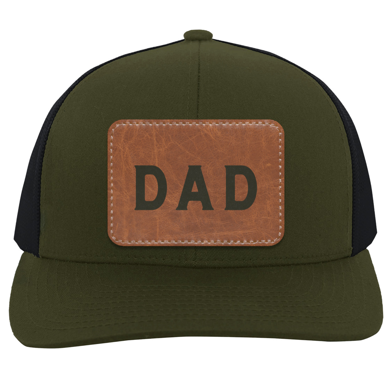 DAD | Leather Print | Trucker Hat