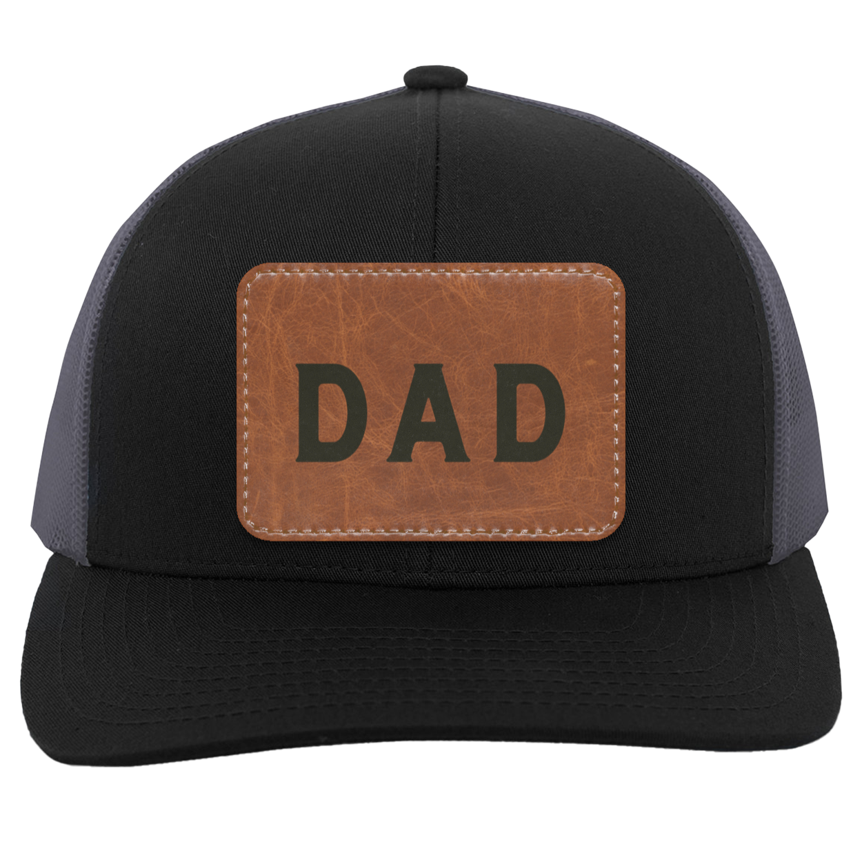 DAD | Leather Print | Trucker Hat