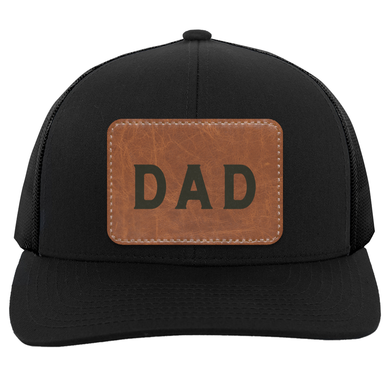 DAD | Leather Print | Trucker Hat