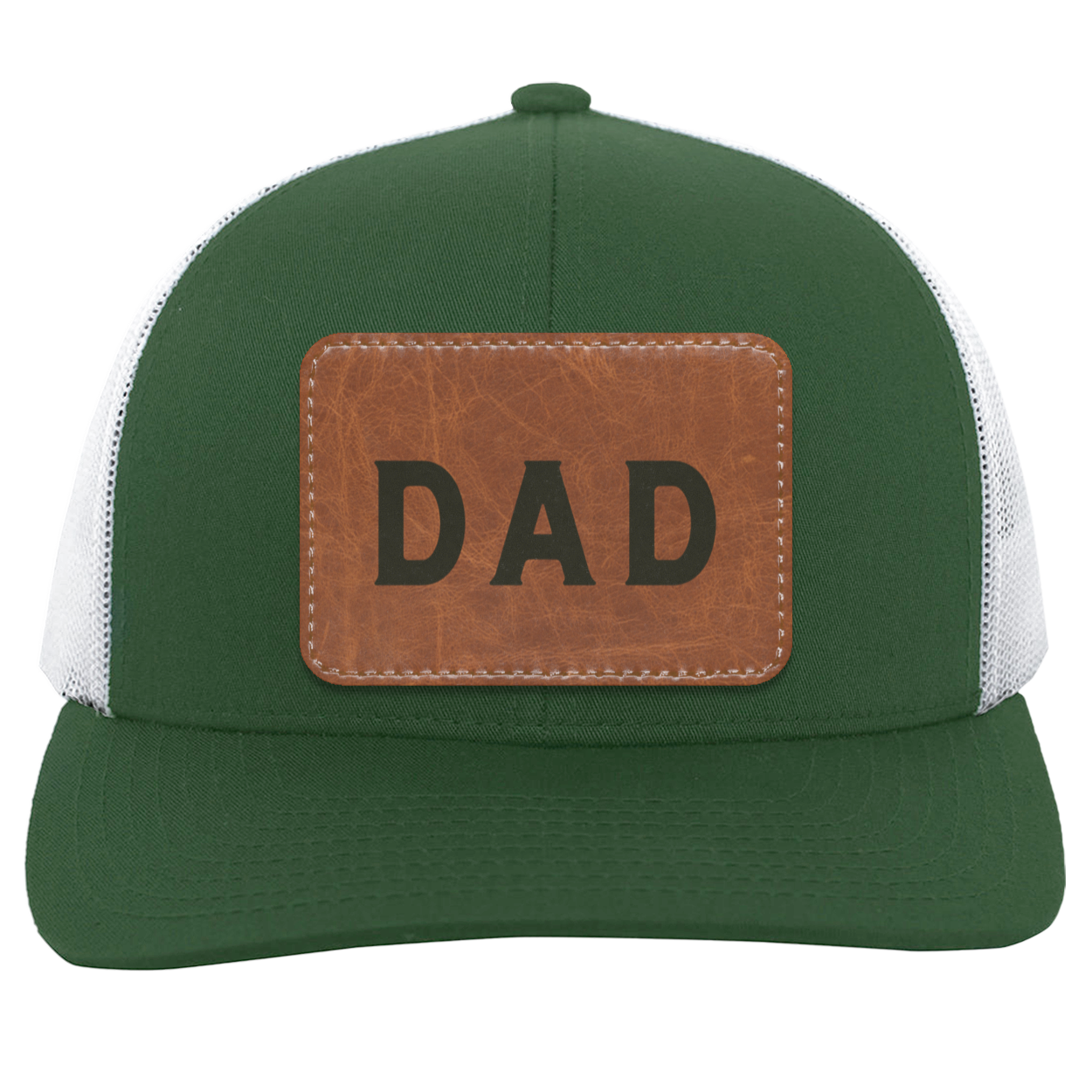 DAD | Leather Print | Trucker Hat