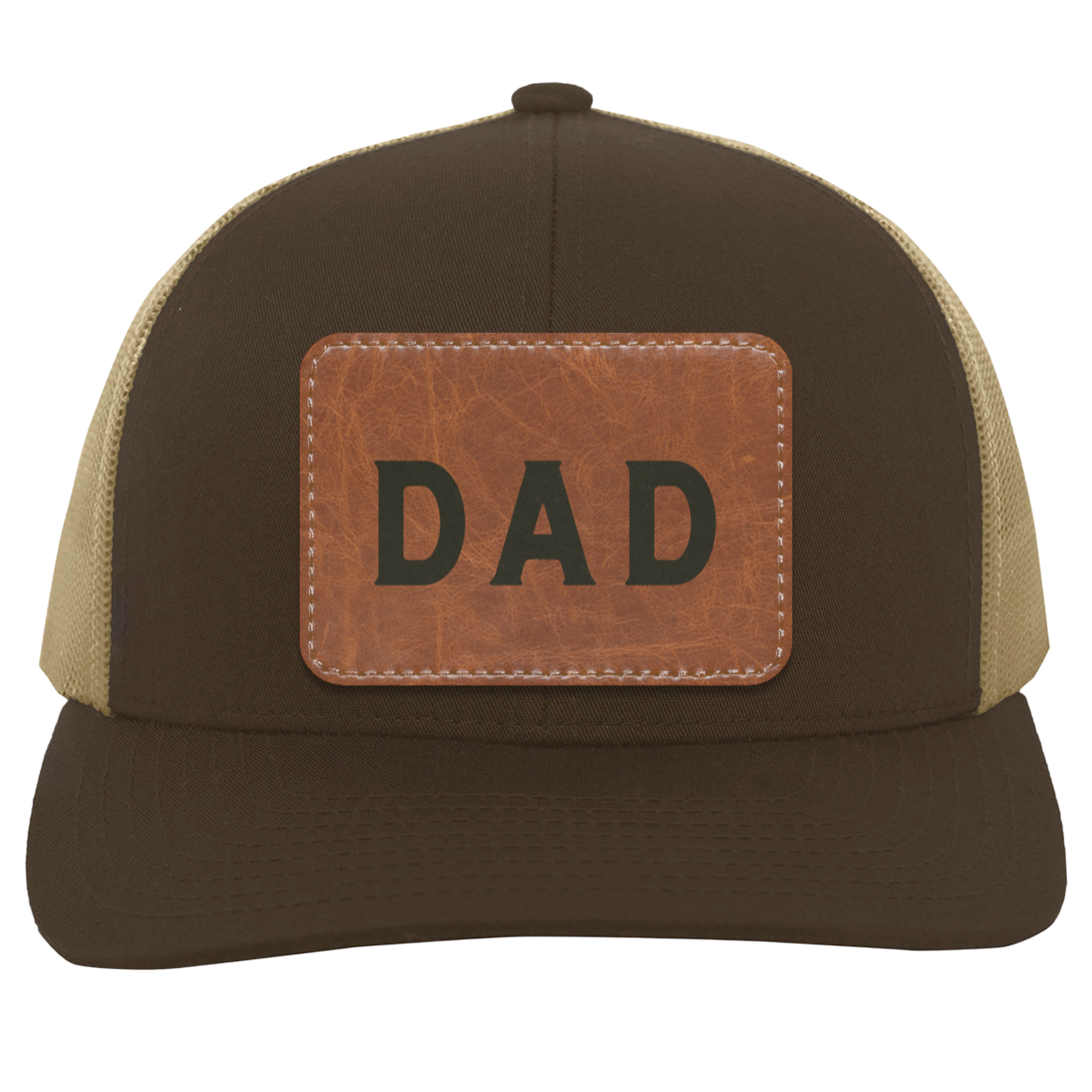 DAD | Leather Print | Trucker Hat