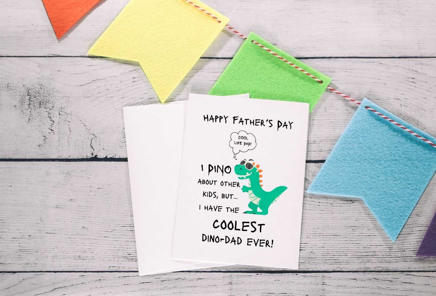 DINO-DAD | Greeting Card | GCB005