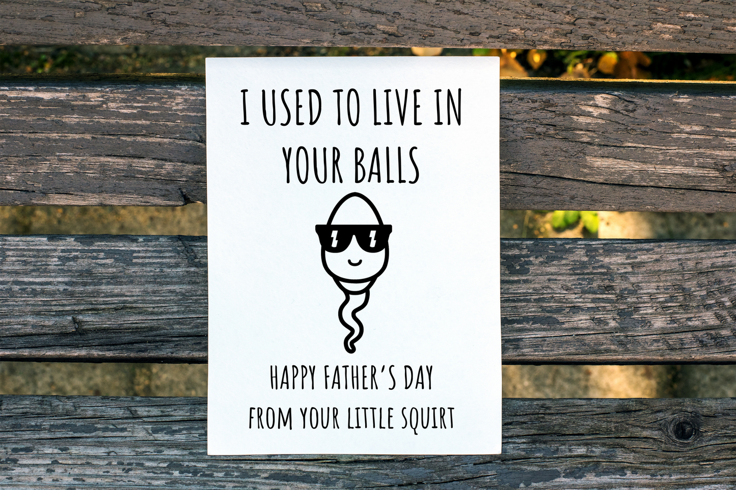 Father's Day Squirt | Greeting Card | GCB004