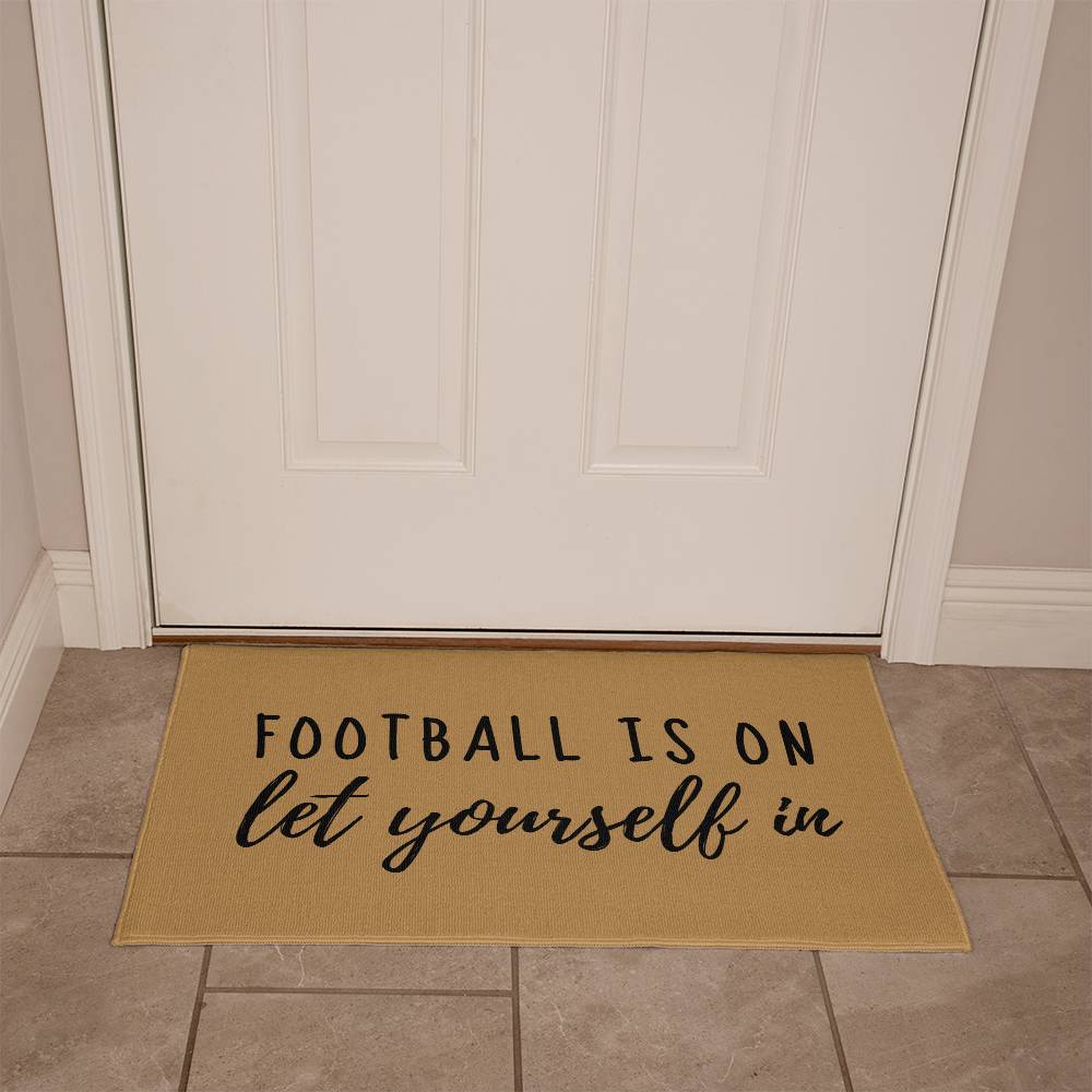 Football Is On | Welcome Mat