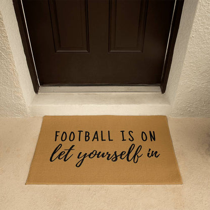 Football Is On | Welcome Mat